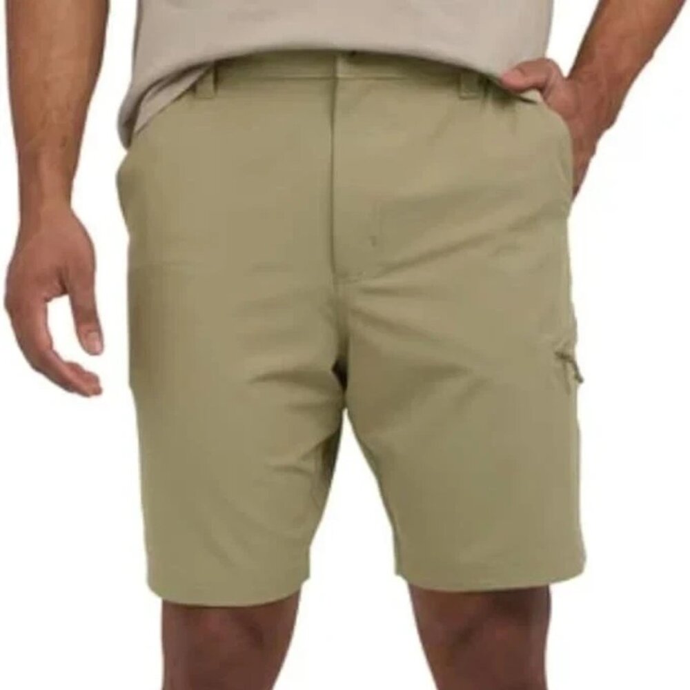 Weatherproof Vintage Men's UPF 50 Stretch Performance Tech Short - TAN - NWT